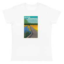 Load image into Gallery viewer, Beaver Boardwalk Performance Women&#39;s Crewneck T-shirt

