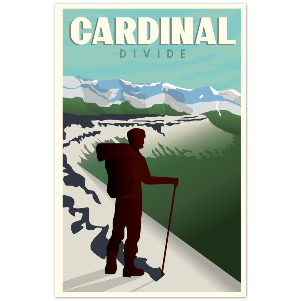 Cardinal Divide Prints