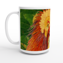 Load image into Gallery viewer, Leaf Lion White 15oz Ceramic Mug

