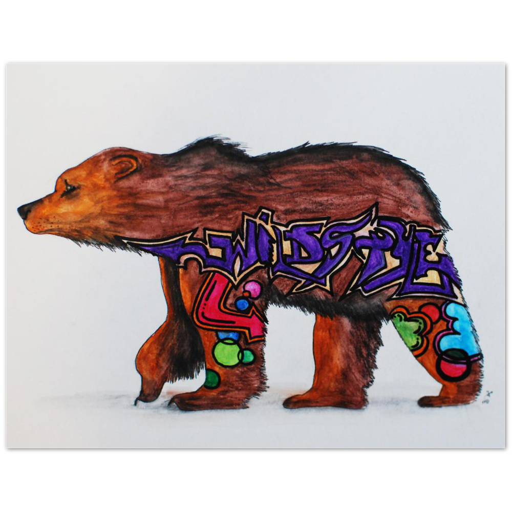 Wild Style Premium Matte Paper Poster