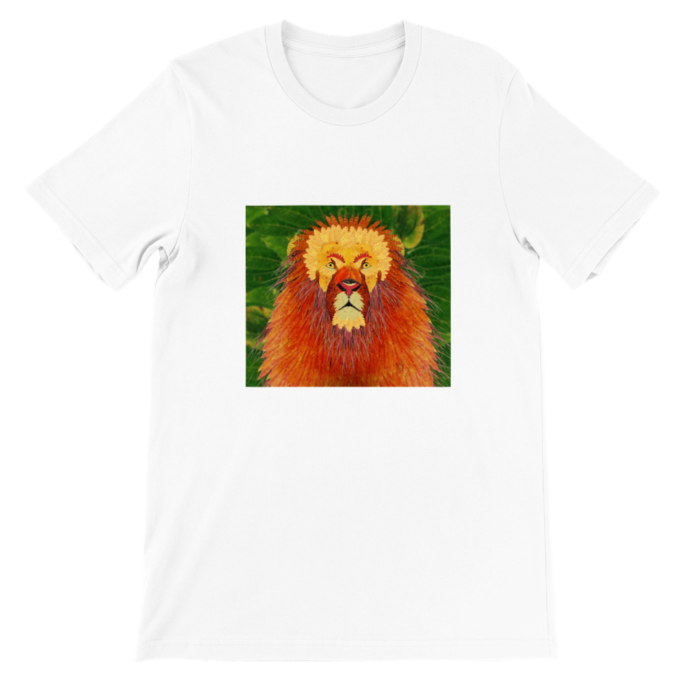 Leaf Lion Polycotton Unisex Crewneck T-shirt