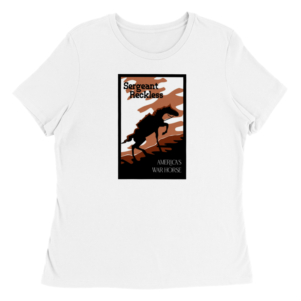 Sergeant Reckless Polycotton Womens Crewneck T-shirt