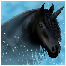Load image into Gallery viewer, The Black Unicorn Art Prints
