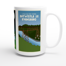 Load image into Gallery viewer, Chip Lake, Nojack, and Entwistle/Evansburg White 15oz Ceramic Mug
