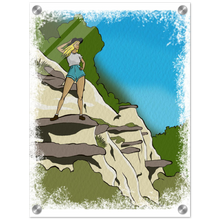 Load image into Gallery viewer, Hiking on Hoodoos Art Prints

