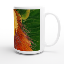 Load image into Gallery viewer, Leaf Lion White 15oz Ceramic Mug
