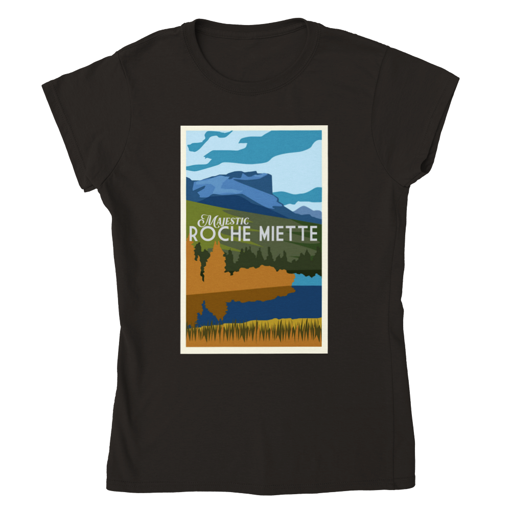 Roche Miette Classic Womens Crewneck T-shirt