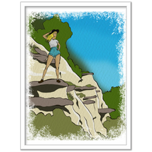 Load image into Gallery viewer, Hiking on Hoodoos Art Prints
