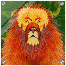 Load image into Gallery viewer, Leaf Lion Art Prints
