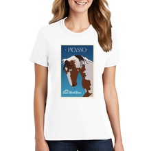 Load image into Gallery viewer, Picasso Polycotton Womens Crewneck T-shirt
