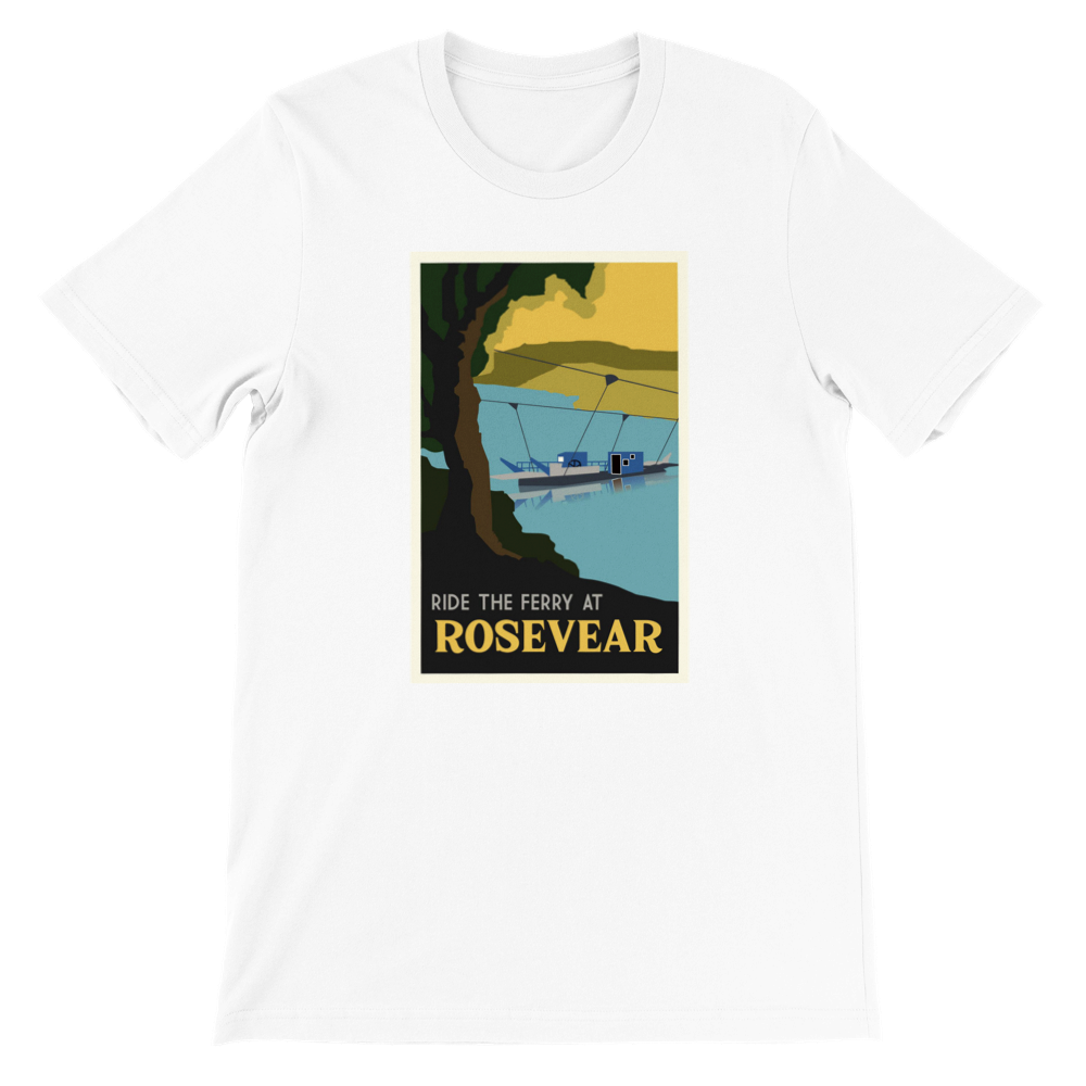 Rosevear Polycotton Unisex Crewneck T-shirt