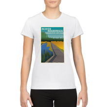 Load image into Gallery viewer, Beaver Boardwalk Performance Women&#39;s Crewneck T-shirt
