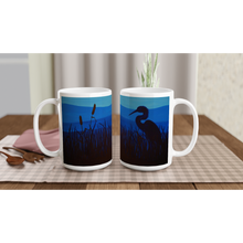 Load image into Gallery viewer, The Marshes White 15oz Ceramic Mug
